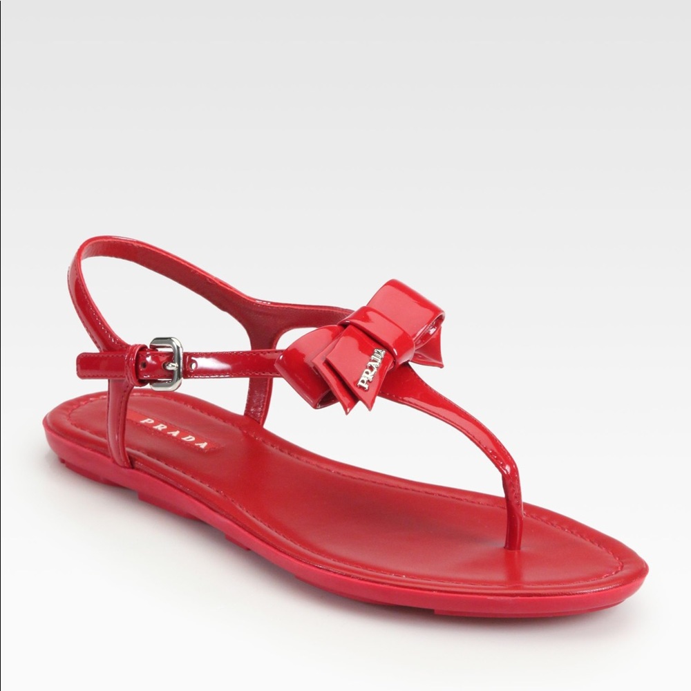 Red Prada Calzature Donna Sandals 100% AUTHENTIC